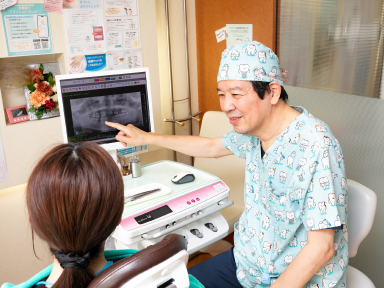 話をよく聴き、一人ひとりに合った治療の考え方を共有します